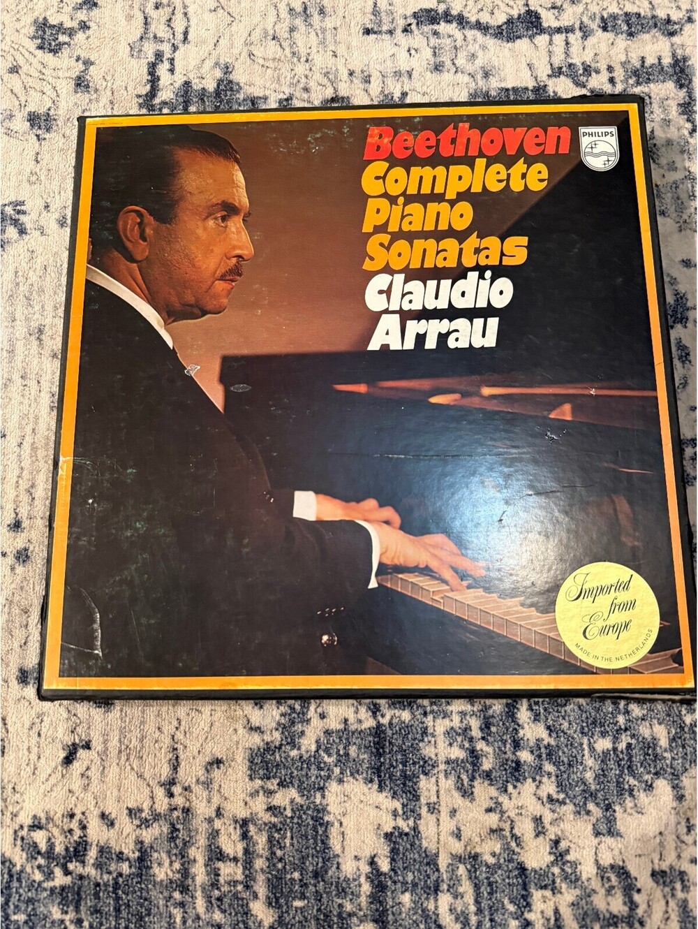 Beethoven Complete Piano Sonatas Claudio Arrau 13 LP Box
